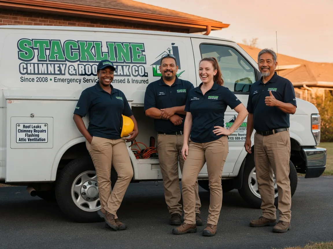 Chimney flashing repair company in Industry, IL